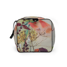 Load image into Gallery viewer, Peach Tulips Duffle bag
