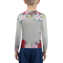 Load image into Gallery viewer, Rose Wreath Rash Guard T-Shirt
