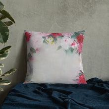 Charger l&#39;image dans la galerie, Rose Wreath Premium Pillow
