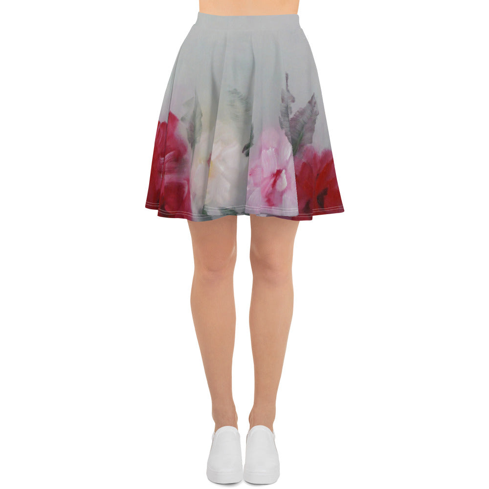 Rose Wreath Skater Skirt