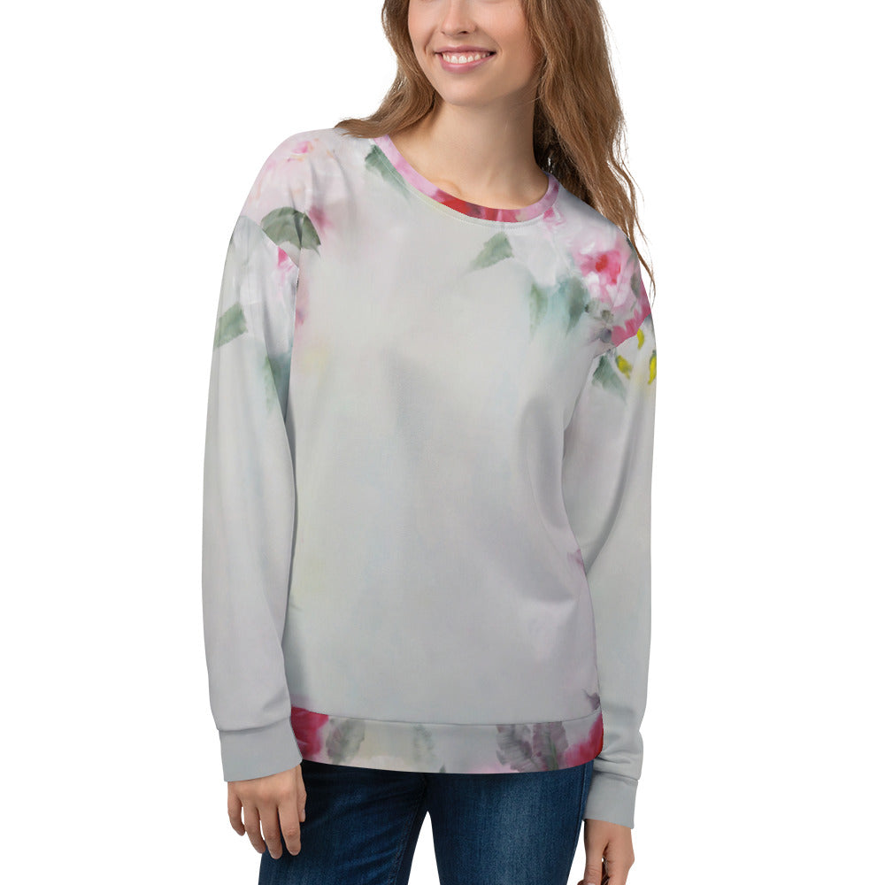 Rose Wreath Unisex Sweatshirt